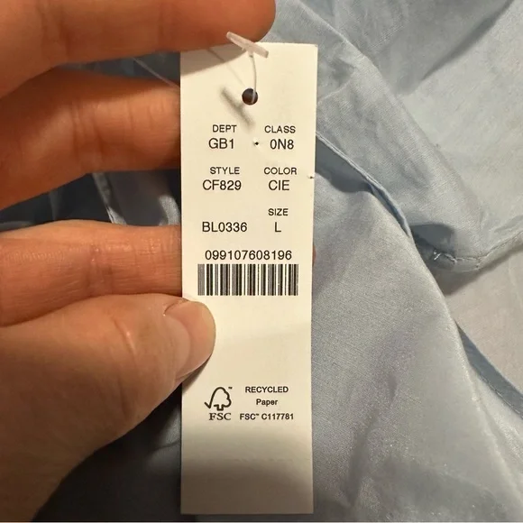 J crew Araks X J.Crew pajama set in cotton-silk voile blend - Picture 6 of 7